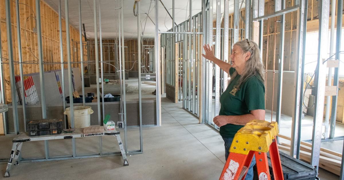 Construction progresses on rebuilding of Red Creek Wildlife Center in Schuylkill County