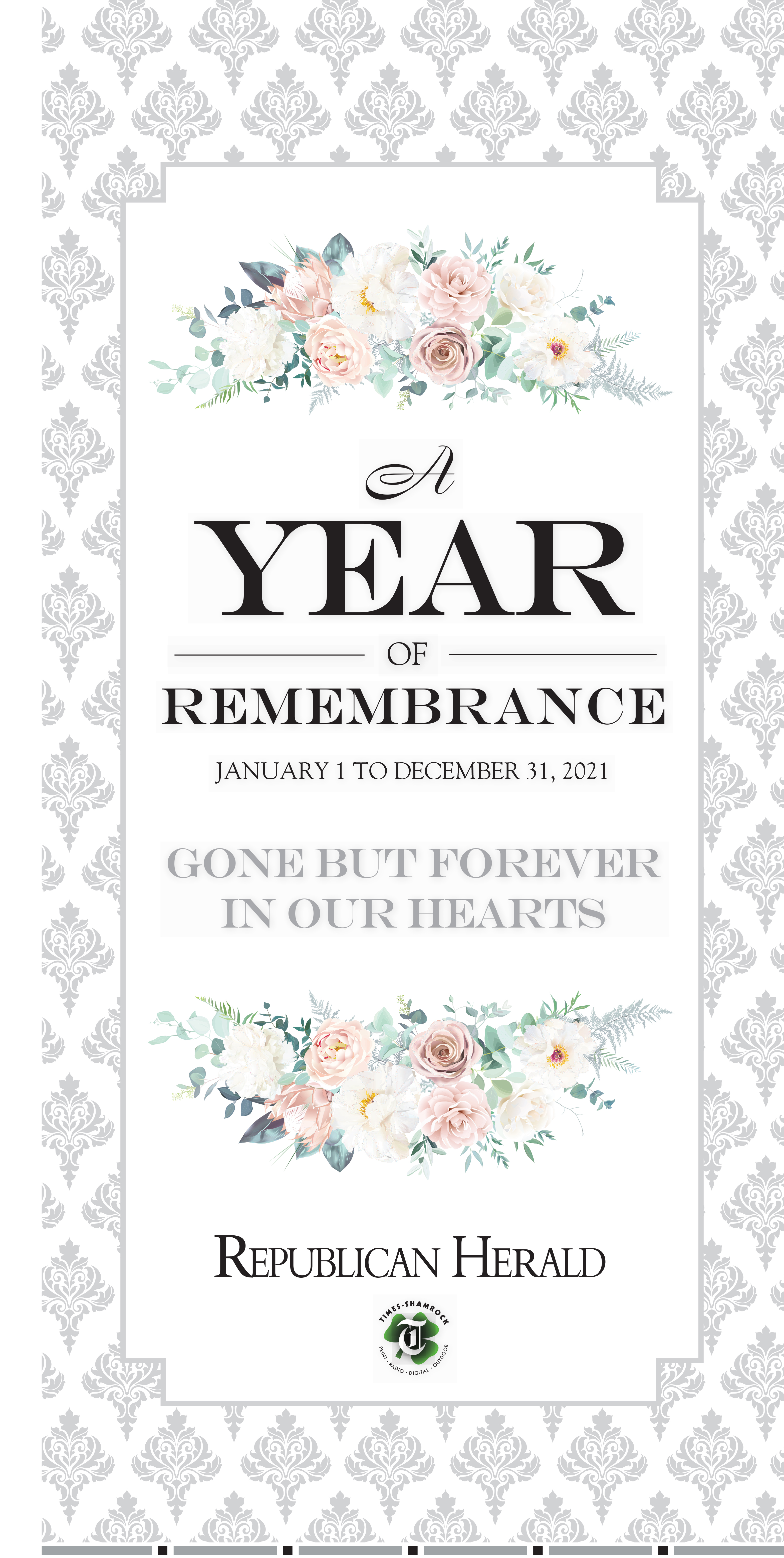 A Year of Remembrance 2021