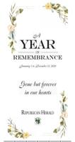 A Year of Remembrance 2020