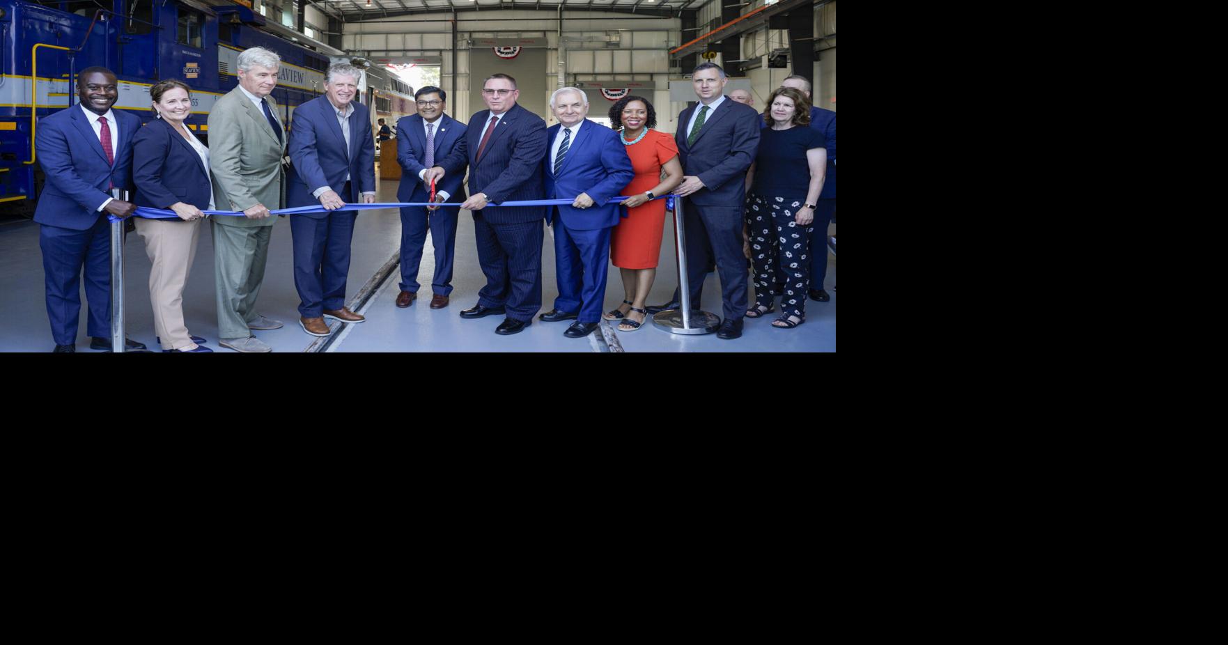 Officials cut ribbon on upgrade to Quonset rail infrastructure | East ...