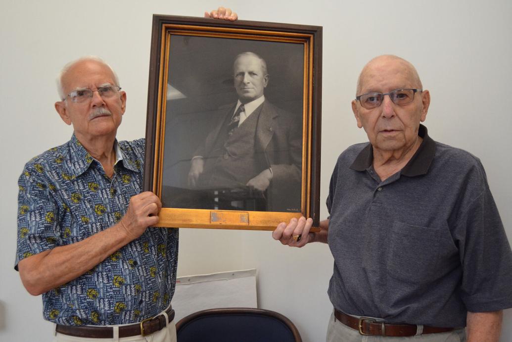 Looking up to the boss venerable portrait of famed Daily Times
