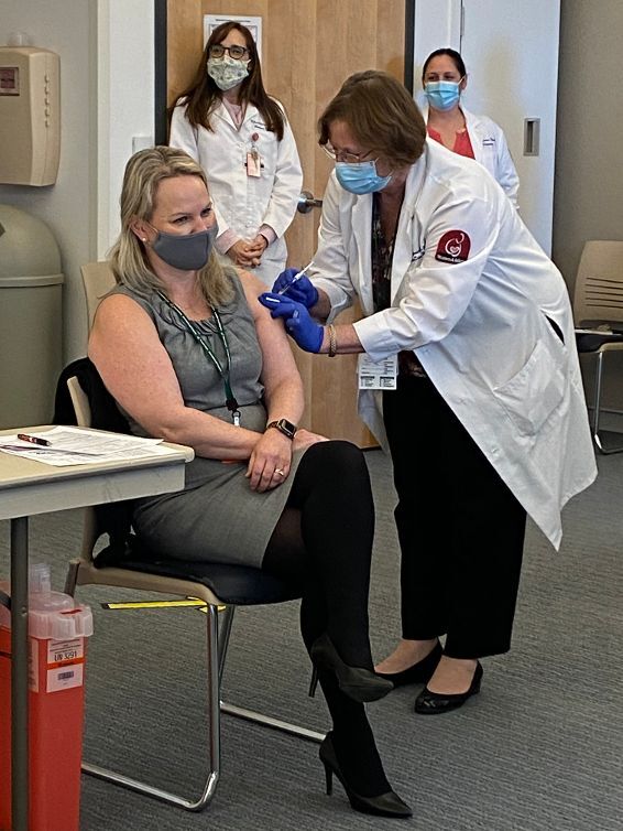 Care New England administers its first vaccines