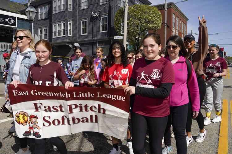 Opening pitch East Greenwich Pendulum