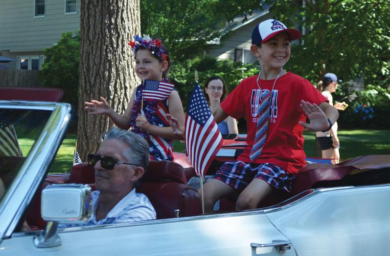 Wood Estates awash with red, white and blue during annual July 4 parade