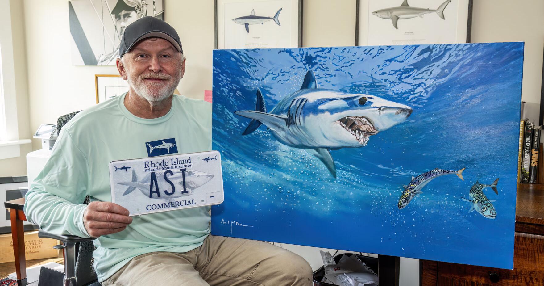 Atlantic Shark Institute's license plates nearing goal | East Greenwich Pendulum - Vimarsana News