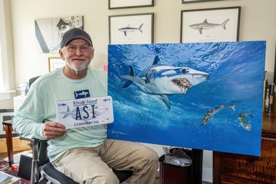 Atlantic Shark Institute’s license plates nearing goal | East Greenwich ...