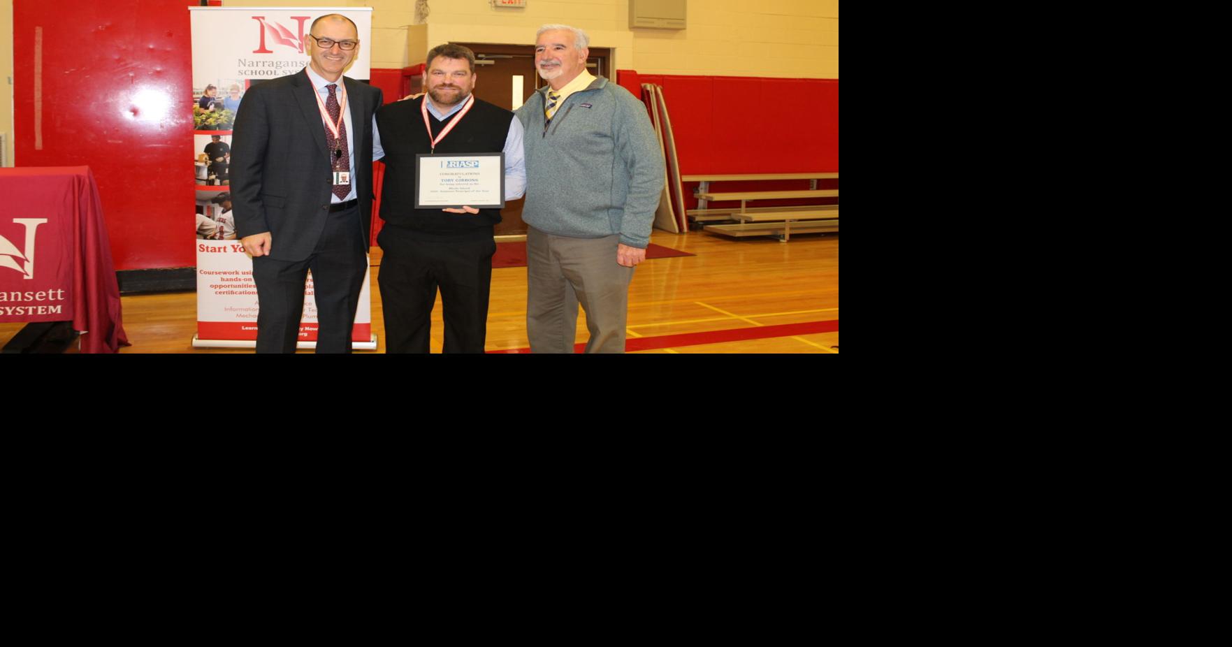 Gibbons named RI Asst. Principal of the Year | Narragansett Times ...