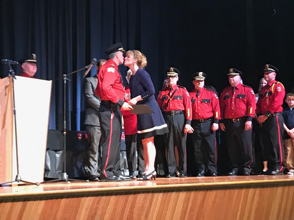 West Warwick Police Department holds promotional ceremony Kent County