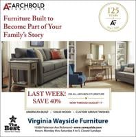 VIRGINIA WAYSIDE FURNITURE, VIRGINIA WAYSIDE