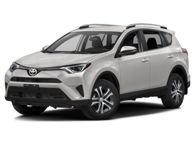 2017 White Toyota RAV4