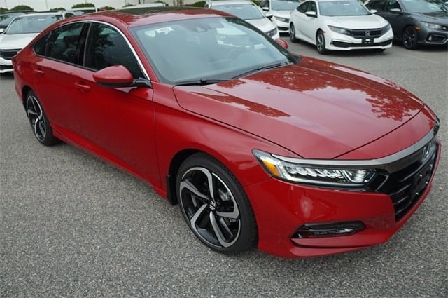 2020 San Marino Red Honda Accord Sedan