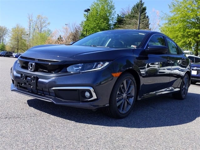 2020 Blue Honda Civic Sedan