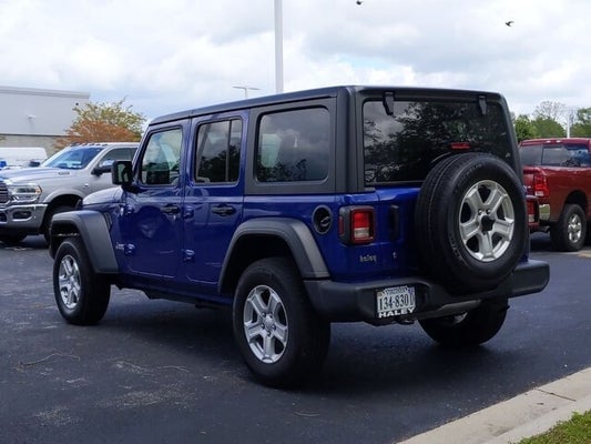 19 Ocean Blue Metallic Clearcoat Jeep Wrangler Unlimited Suvs Richmond Com