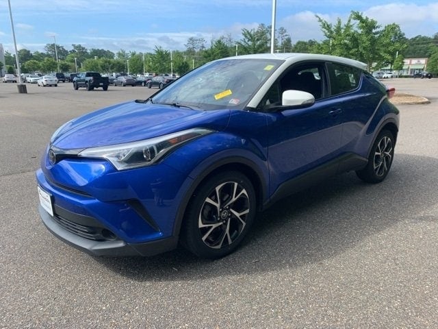 2018 Iceberg Blue Eclipse Metallic Toyota C-HR