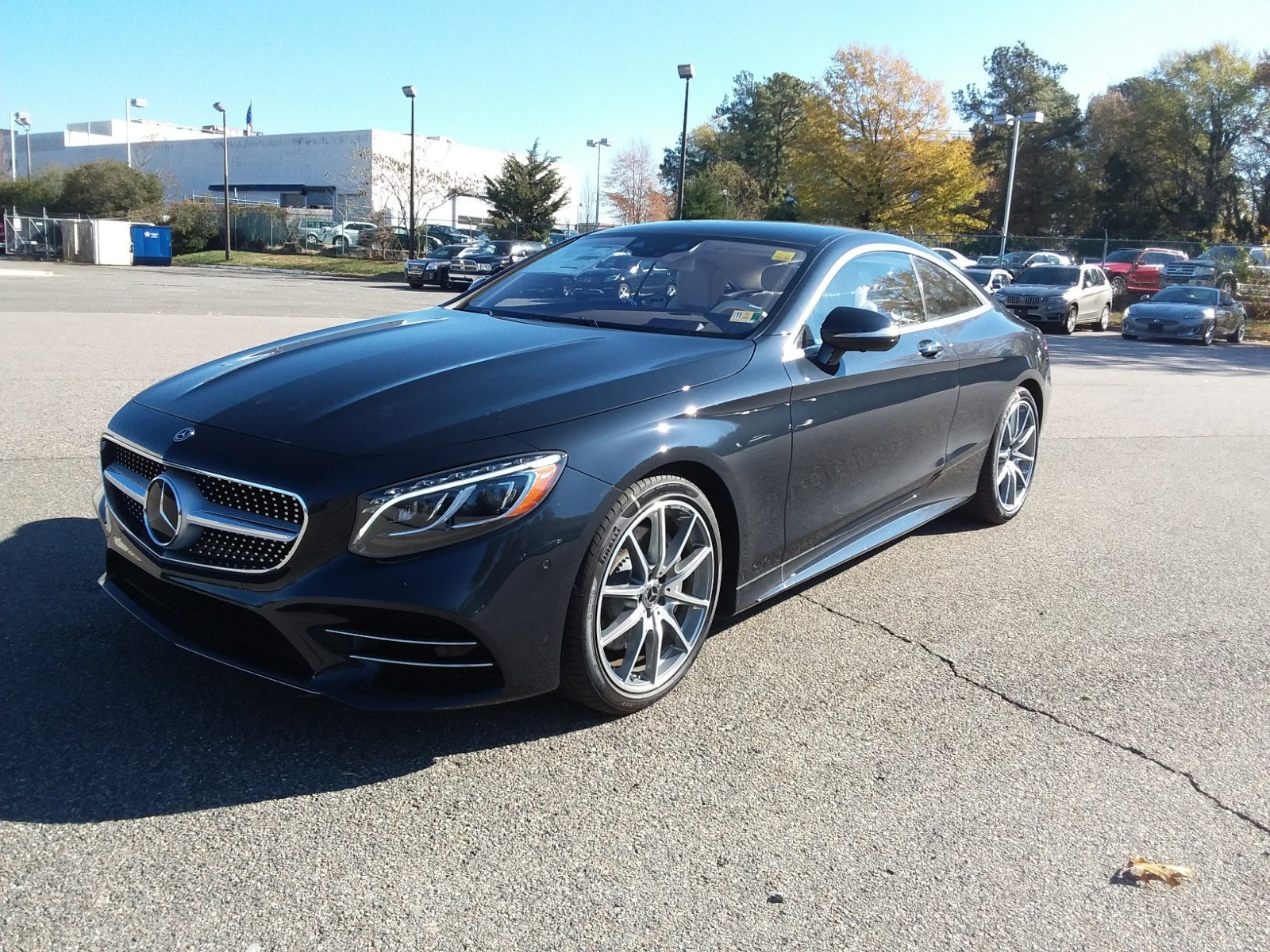 2019 Anthracite Blue Mercedes Benz S Class Sedans