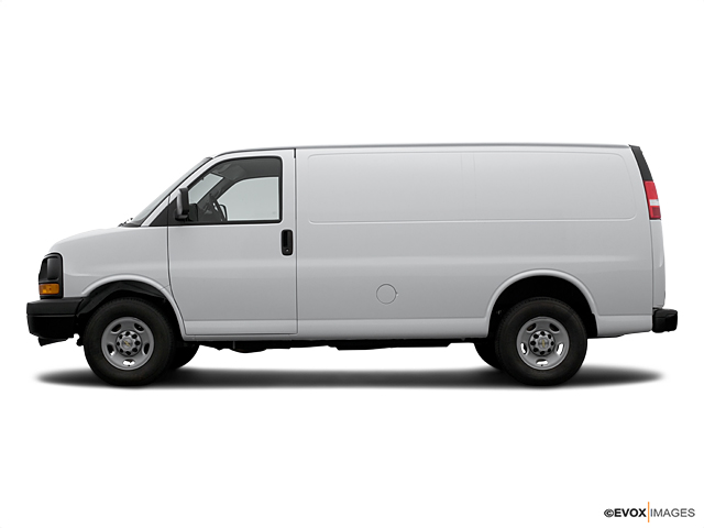 White hot sale chevrolet van