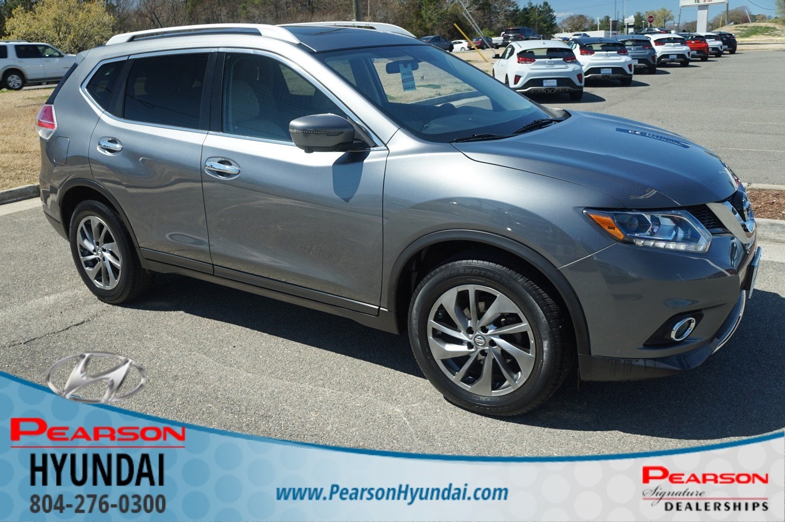 2016 Gray Nissan Rogue