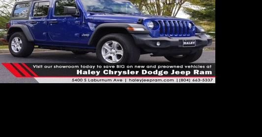 19 Ocean Blue Metallic Clearcoat Jeep Wrangler Unlimited Suvs Richmond Com
