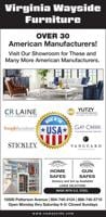 VIRGINIA WAYSIDE FURNITURE, VIRGINIA WAYSIDE