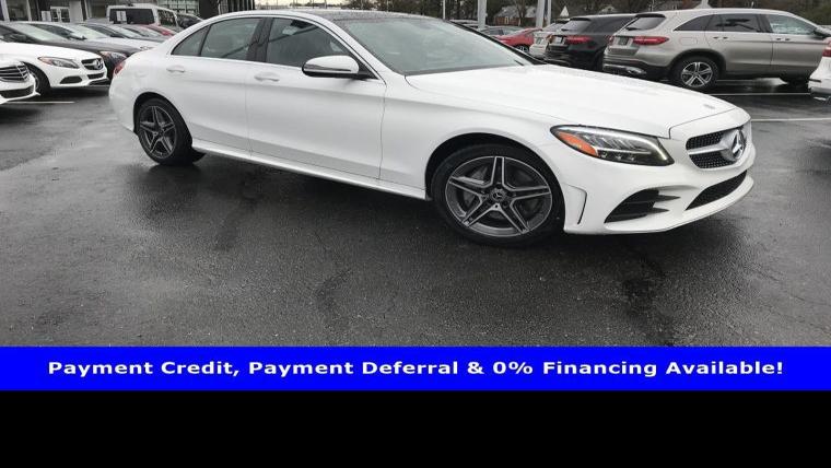 Polar White Mercedes Benz C Class Sedans Richmond Com