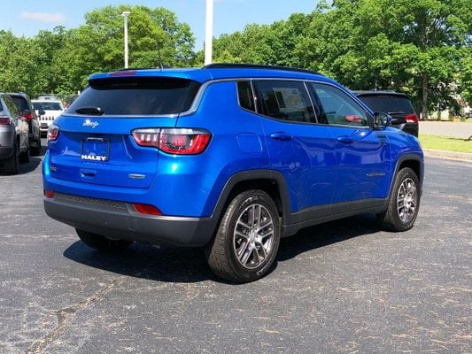 2019 Laser Blue Pearl-coat Exterior Paint Jeep Compass