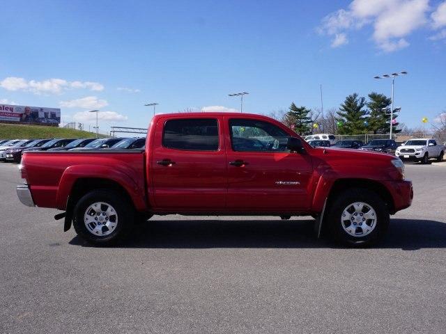 2010 Red Toyota Tacoma