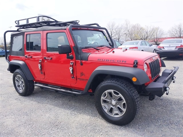 2014 Flame Red Clearcoat Jeep Wrangler Unlimited