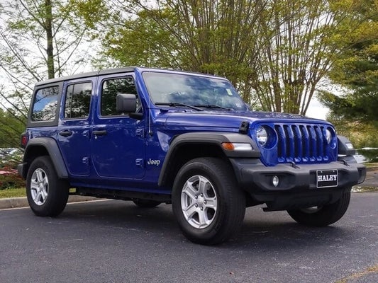 2019 Ocean Blue Metallic Clearcoat Jeep Wrangler Unlimited