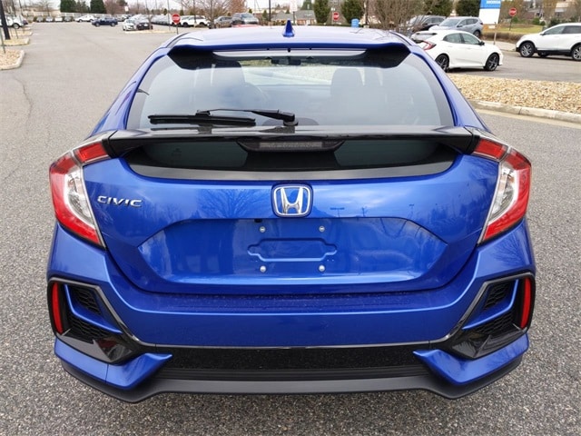 2020 Aegean Blue Honda Civic Hatchback