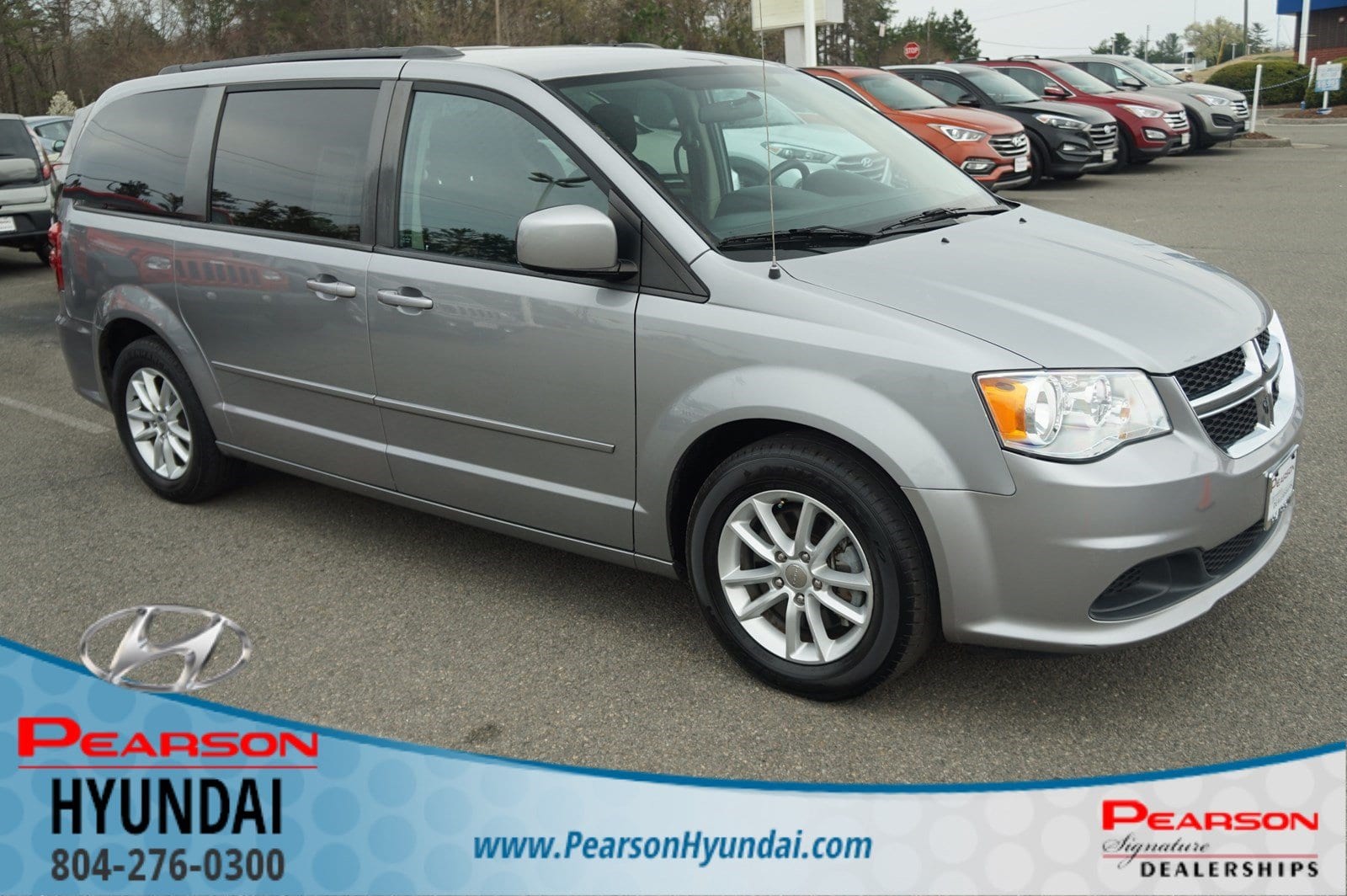 2015 Silver Dodge Grand Caravan