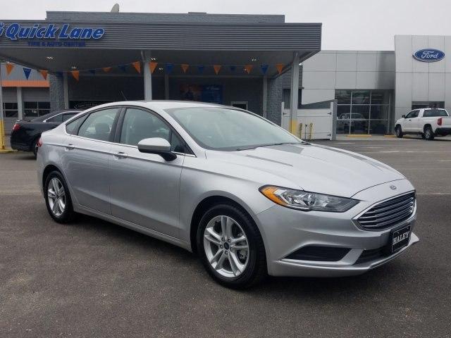 2018 Silver Ford Fusion