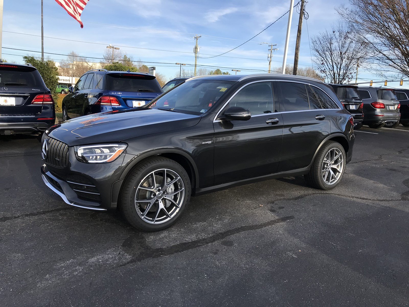 2020 Graphite Grey Metallic MercedesBenz GLC SUVs