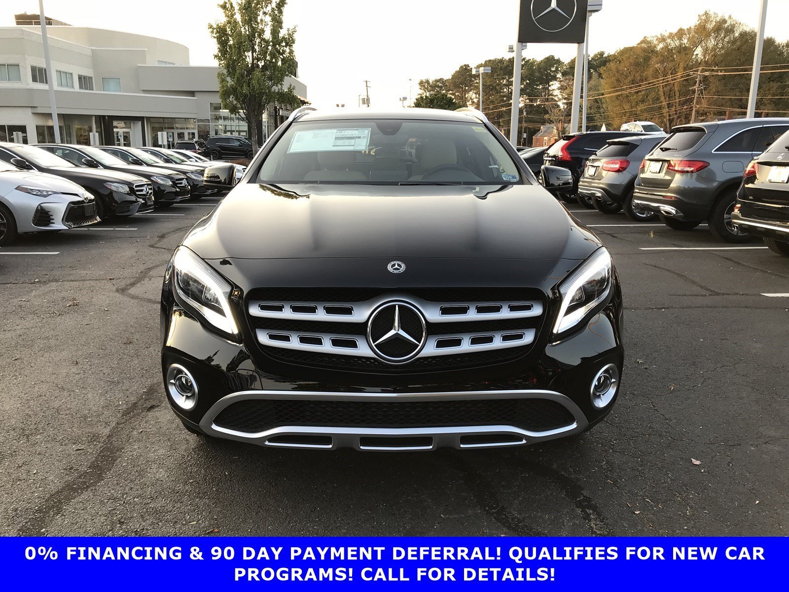 Night Black Mercedes Benz Gla Sedans Richmond Com