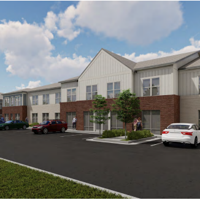 Die Entwicklung in Highland Springs vereint bezahlbaren Wohnraum ...