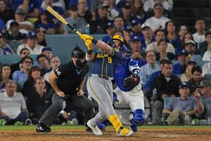 BASEBALL-MLB-LAD-MIL/