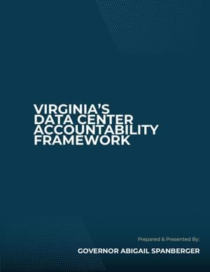 Gov. Spanberger's data center framework