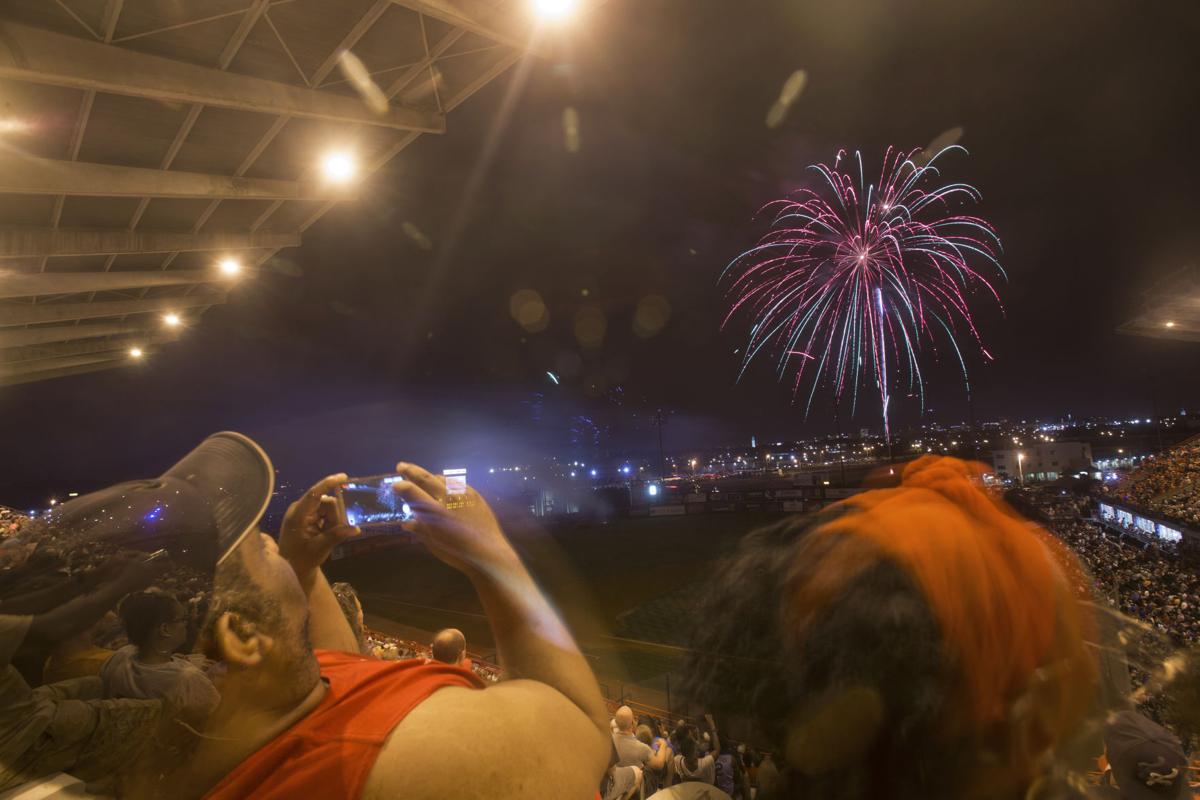 Richmond Flying Squirrels Fireworks
