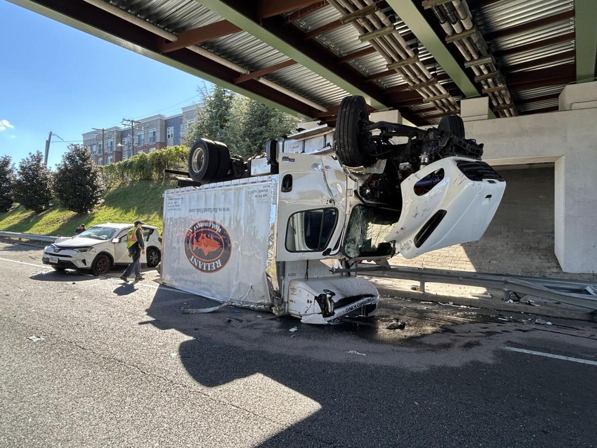 Photos: I-95 crash injures three in Richmond