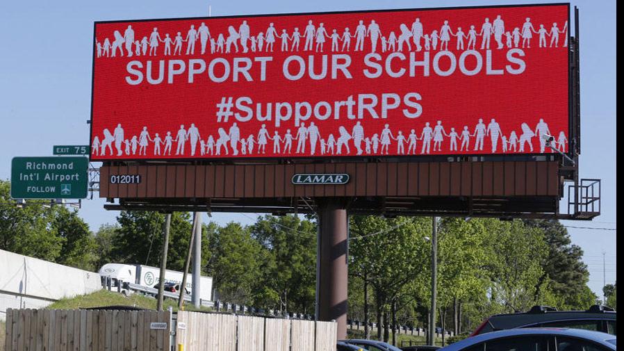Billboards call for additional funding for Richmond schools Richmond