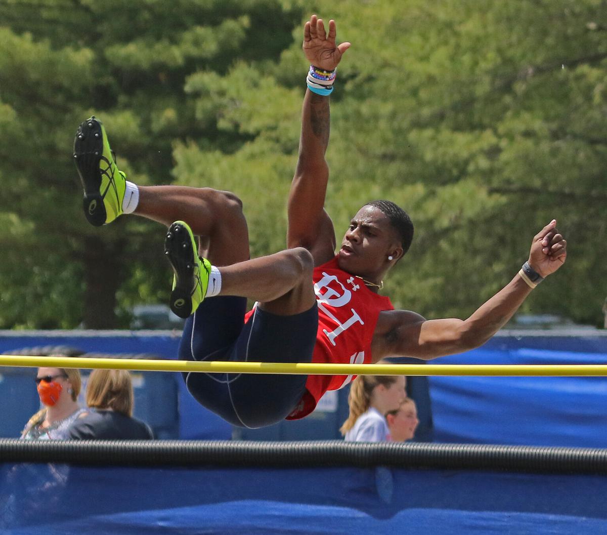 Hanover County quad: Mines ties for high jump win