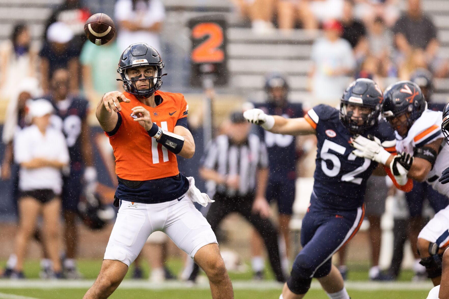 Virginia Quarterback Tony Muskett Exudes Confidence