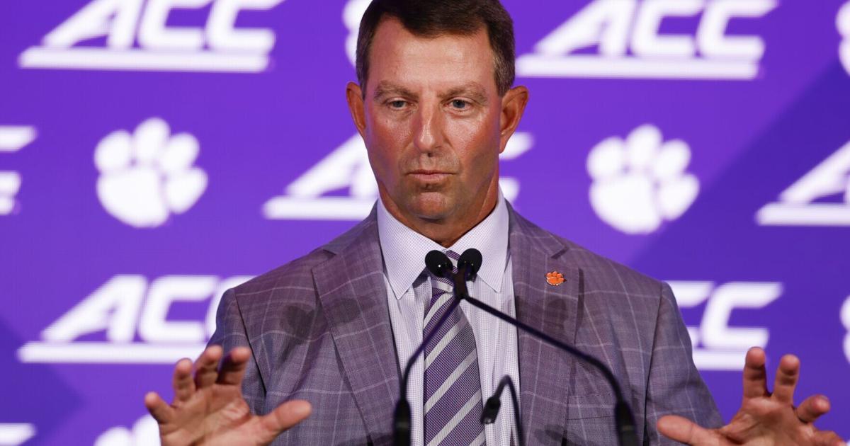 ACC football notes: Swinney says Clemson stunk last year Jul 16, 2026