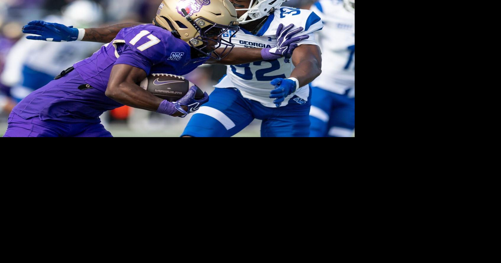Aggressives JMU-Football-Team überrollt Georgia State und bleibt ...