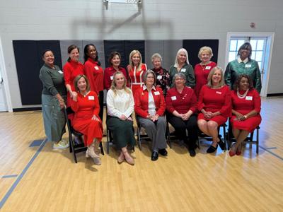 Christmas Mother luncheon for fellowship, prayer, encouragement, and idea sharing