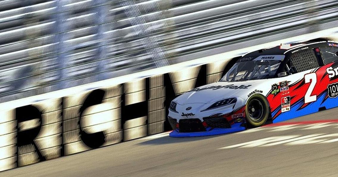 Future Coca Cola iRacing Series driver Garrett Manes talks Richmond win ...