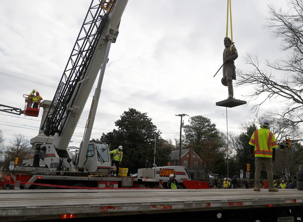 'A new chapter' Richmond removes the A.P. Hill statue, the last