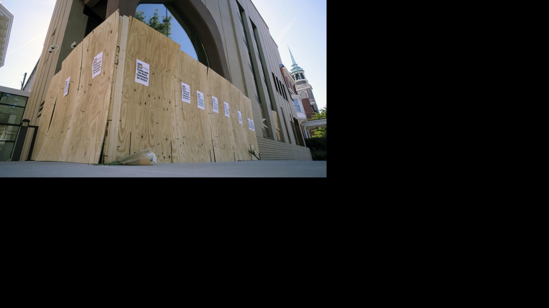 Watch Now Downtown Richmond Houses Of Worship Vandalized During Weekend Destruction Some Will Keep Graffiti As A Reminder Richmond Local News Richmond Com