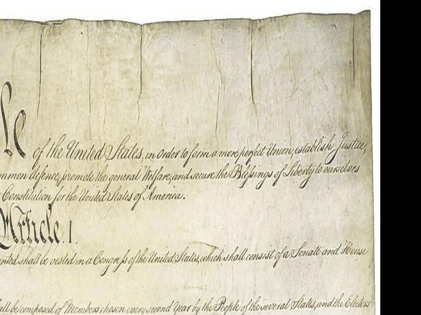 Robert Hurt Our Constitution S Simple But Ample Essence Four Larger Than Life Pages Columnists Richmond Com