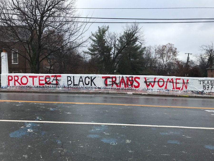 A U-Va. mural about black trans women defaced again