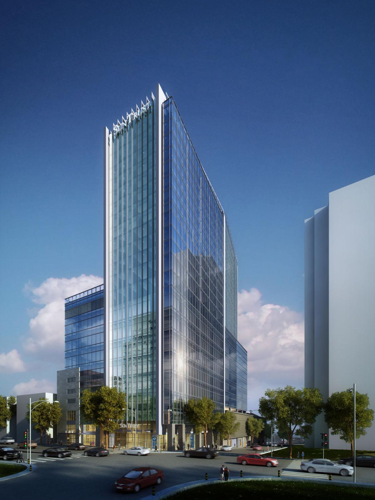 SunTrust to anchor new 21-story office tower; building to include 187